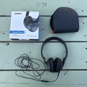 BOSE 626237-0010 SoundTrue Wired On Ear Headphones Apple Black